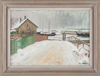 ALBERT ABBE, olja på duk, sign o dat -40.