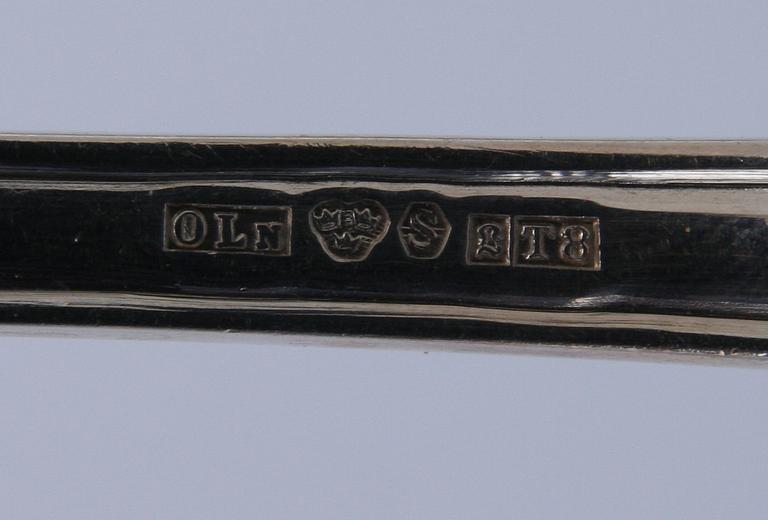 BESTICKSERVIS, 36 delar, silver.