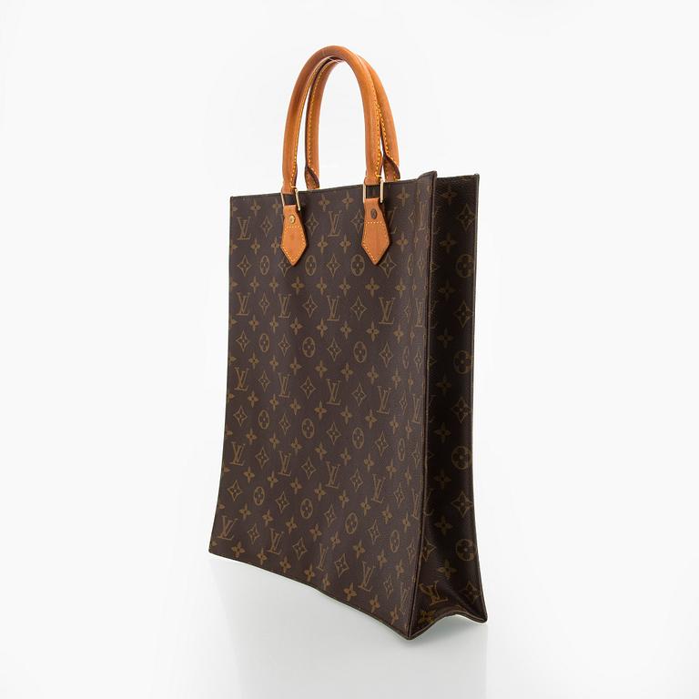 Louis Vuitton, a Monogram Canvas 'Sac Plât Tote' bag.