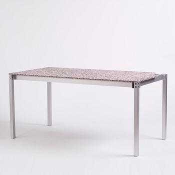 Fredrik Paulsen, a unique table, "Desk One, Broken Smiles", JOY, 2024.