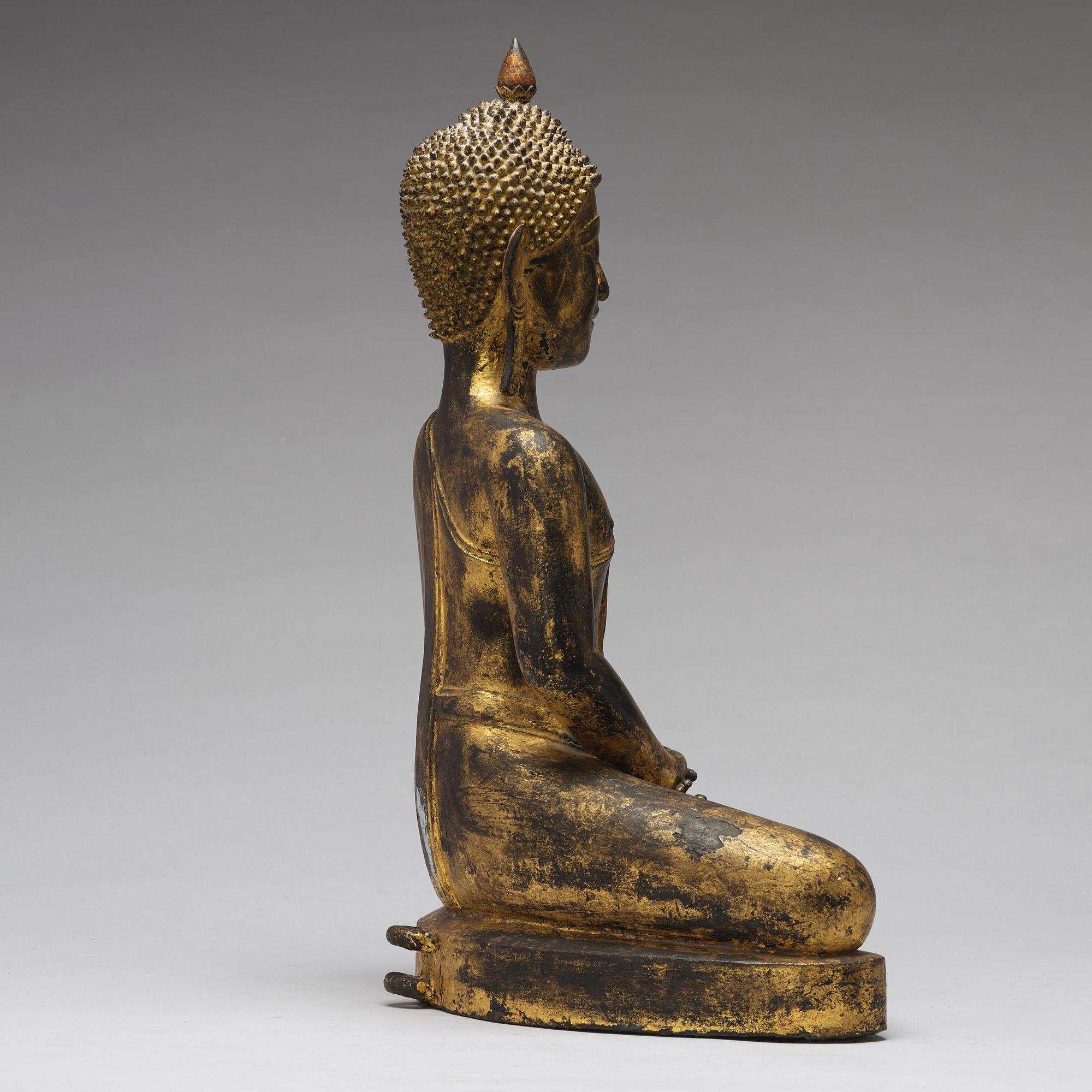 BUDDHA, brons. Thailand, 1900-tal.