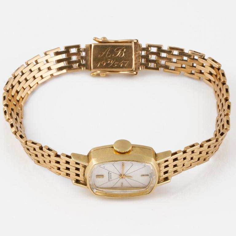 ARMBANDSUR, dam, 18K guld, IWC, International Watch, total vikt 23 g.