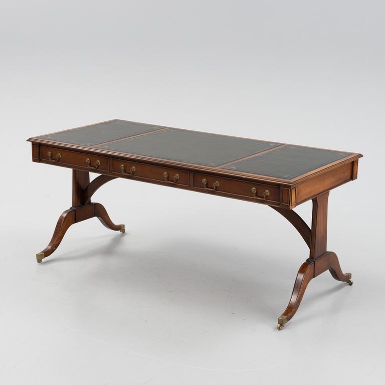 A Regency style library table, England, mid/second half of the 20th century.