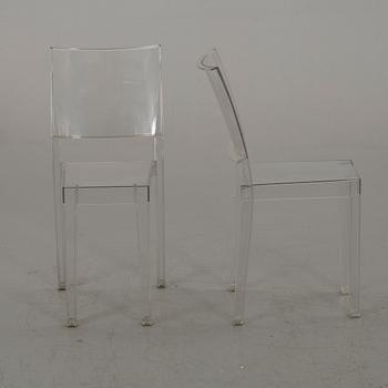 A PAIR OF CHAIRS "LA MARIE" PHILIPPE STRACK ITALY.