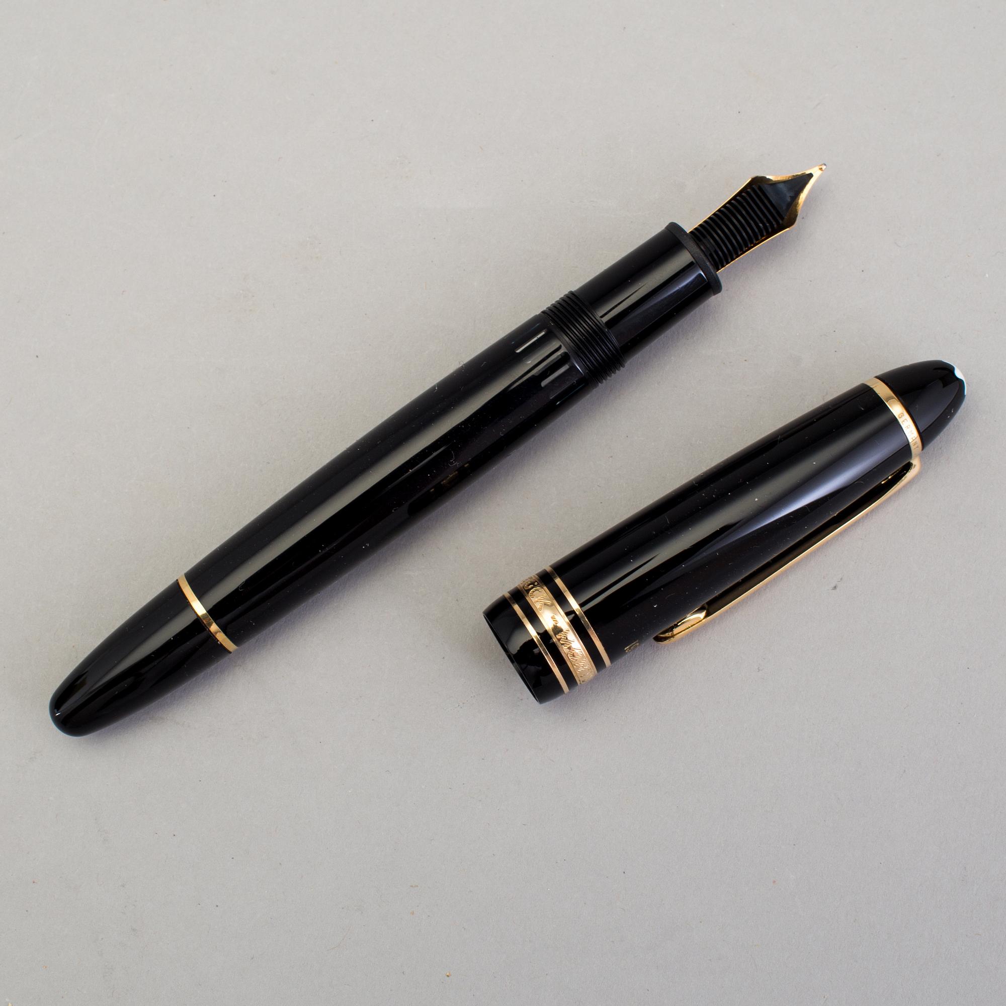 MONT BLANC, Meisterstück fountain pen, limited edition for Warner Music 1970-1995.