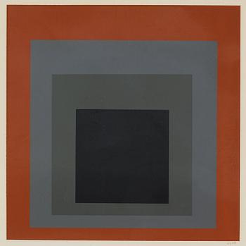 Josef Albers, Ur: "Hommage au Carré".