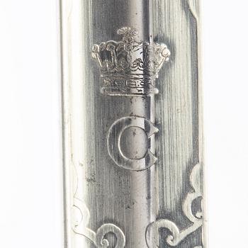 Sabel, brittisk, 1900-talets början, med balja.