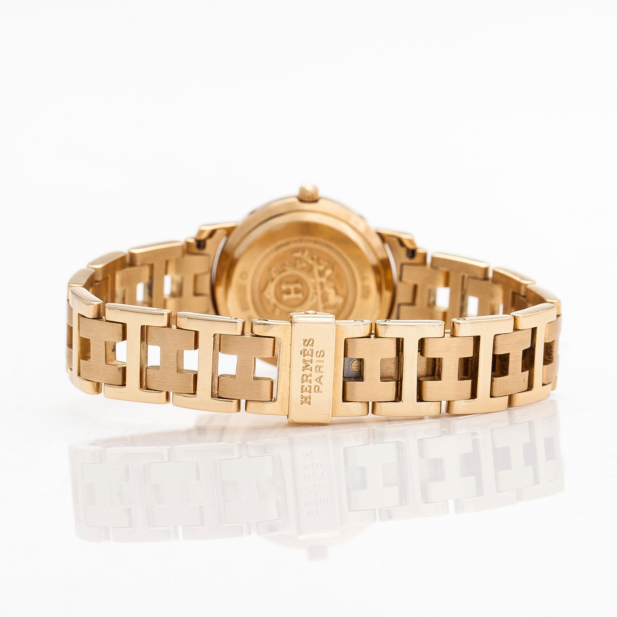 Hermès, Clipper, armbandsur, 24 mm.