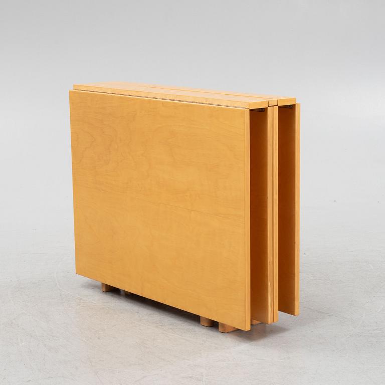 Bruno Mathsson, a 'Maria Flap' folding table, Mathsson International, Värnamo.