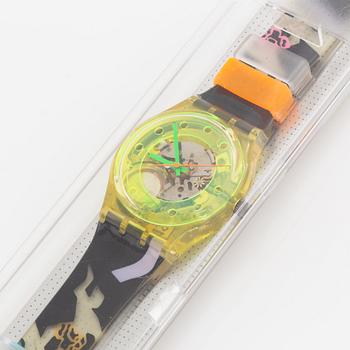 Swatch, Bermudas, wristwatch, 34 mm.