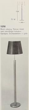 Uno Westerberg, a pair of floor lamps, modell '15781', Arvid Böhlmarks Lampfabrik, Sweden, 1960s.