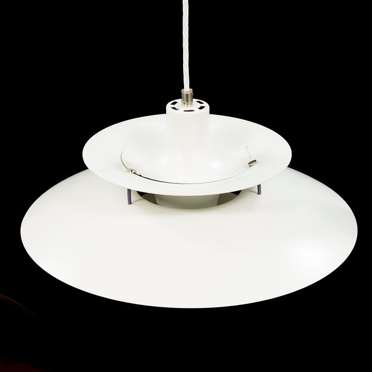 A late 20th century  "PH-5" ceiling lamp by Poul Henningsen for Louis Poulsen, Denmark.