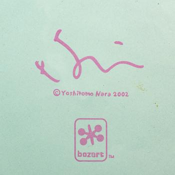 Nara Yoshitomo, askfat "Too Young Too Die" 2002 Bozart.