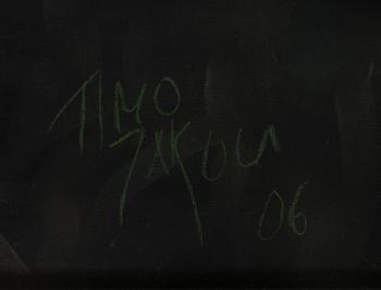 TIMO JAKOLA, pastelli, signeerattu ja päivätty 2006.