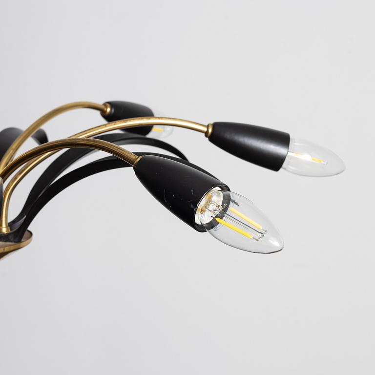 A pair of 1950's/60's ceiling lamps.