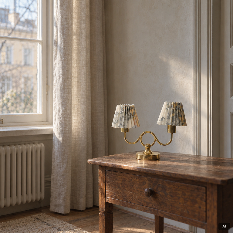 Josef Frank, Table lamp, model 2483, Firma Svenskt Tenn.