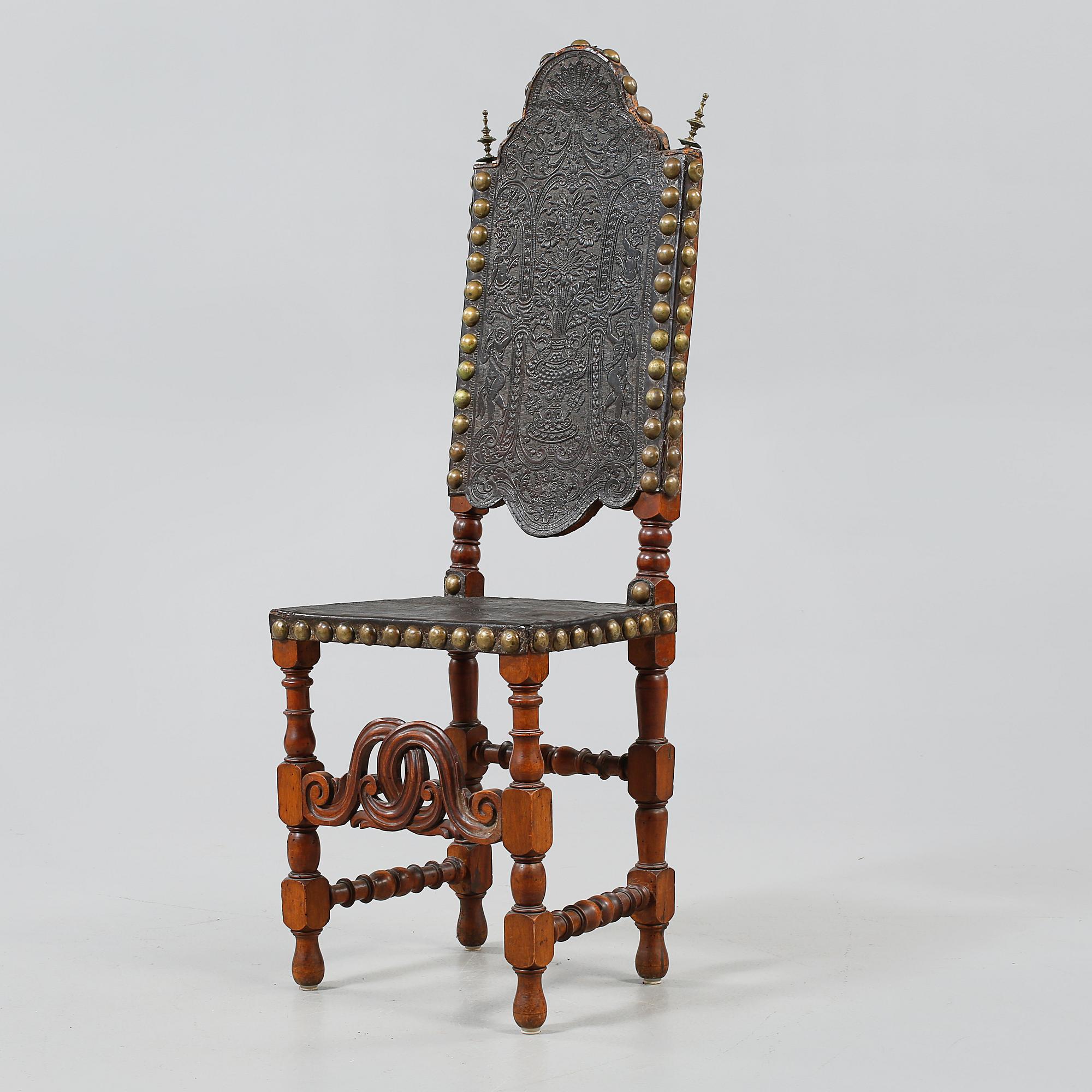 STOL, barockstil, 1800-talets andra hälft.