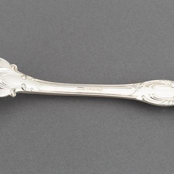 CG Hallberg, besticksuppsättning, 179 delar, silver, "Prins Albert", Stockholm, bl a 1948.