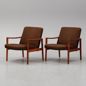 Fåtöljer, ett par, Ulferts Tibro, 1960/60-tal.