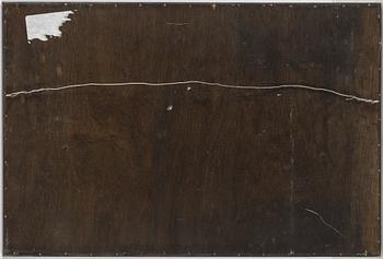 A silk painting, 20th century.