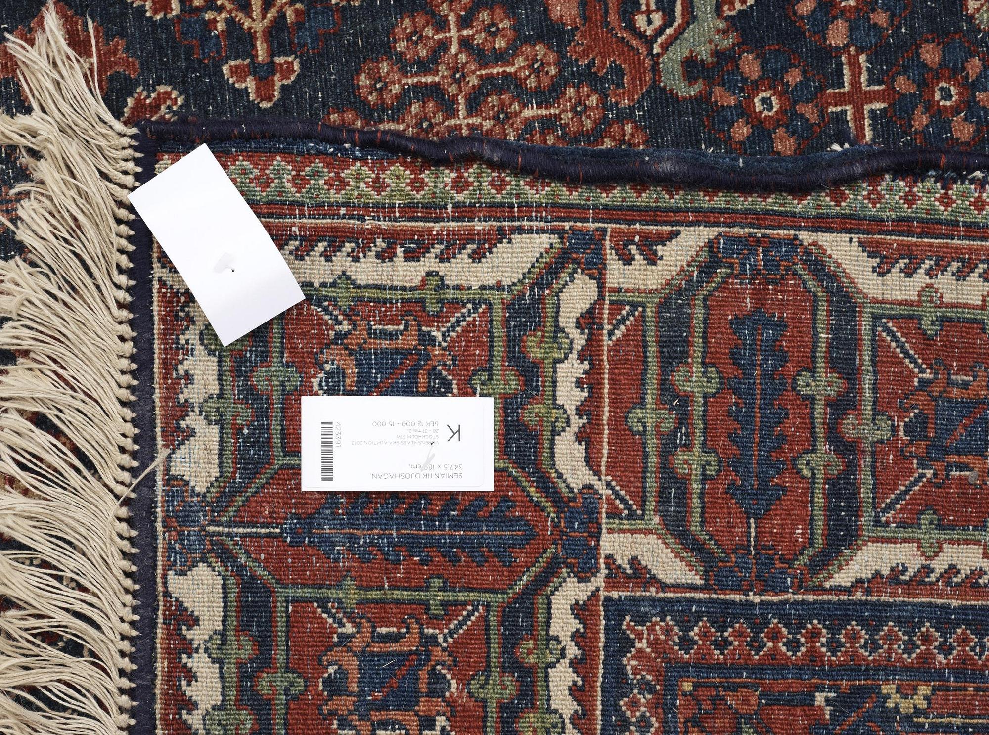 SEMI-ANTIQUE JOSHAGHAN. 347,5 x 189 cm.