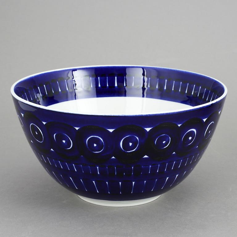 SERVISDELAR, 3 delar, "Valencia" design Ulla Procopé, Arabia 1900-talets senare hälft.