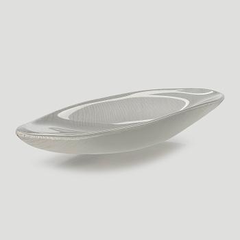 Tapio Wirkkala, Skål, "Lehti" (Blad), signerad Tapio Wirkkala Iittala.