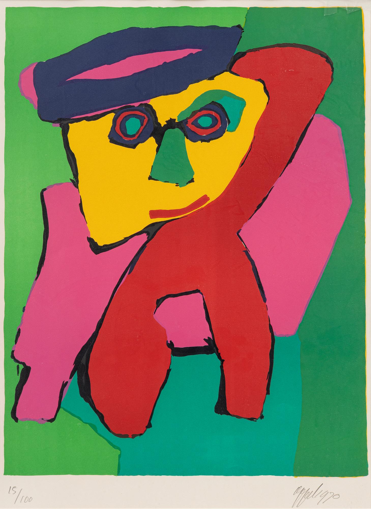 Karel Appel, Untitled.