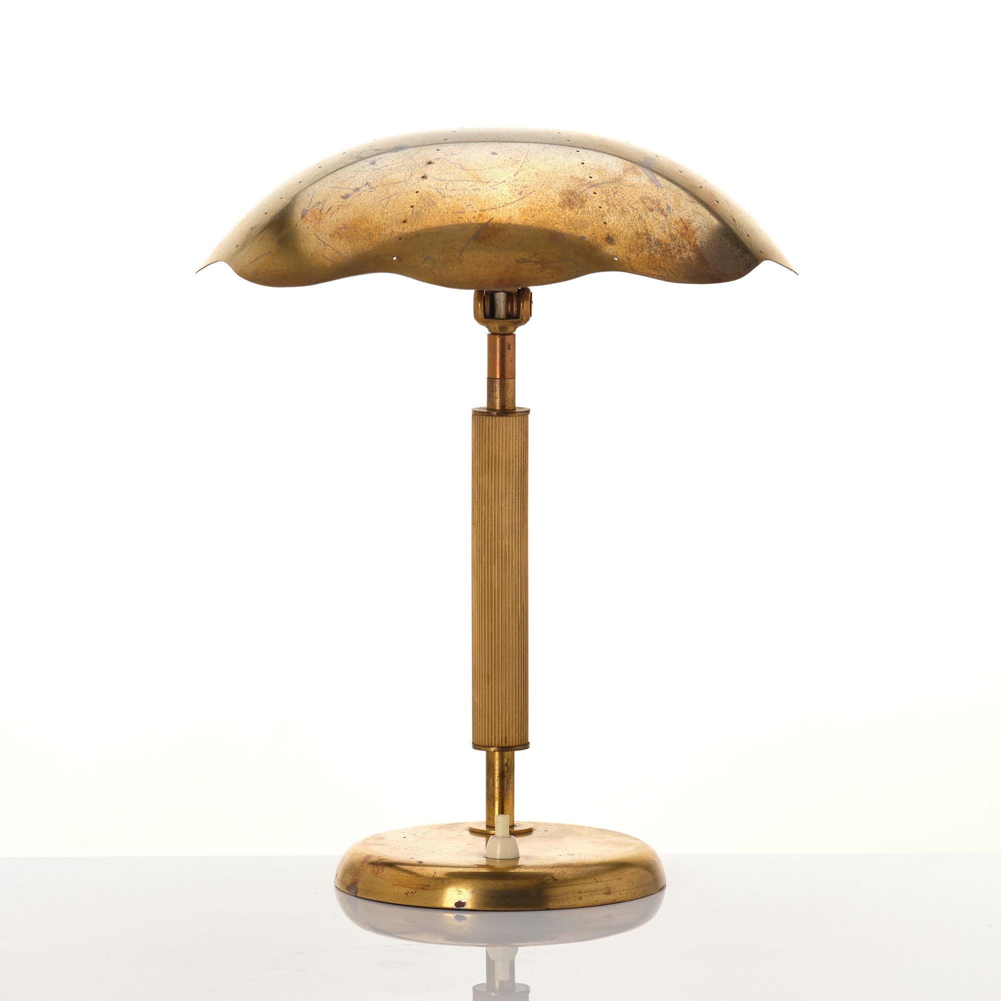 Harald Notini, bordslampa, modell "15295", Arvid Böhlmarks Lampfabrik, 1940-tal.