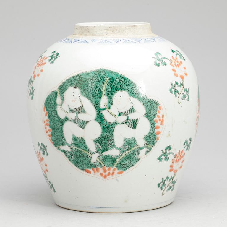 BOJAN, porslin, Kangxistil, Kina.