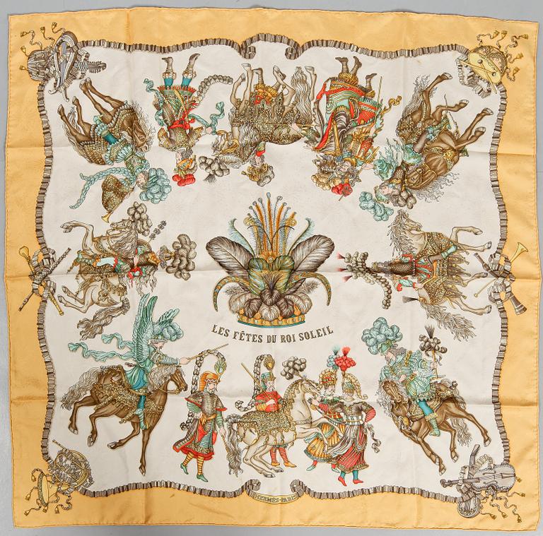 SCARF, "Les Fêtes du Roi Soleil", Michel Duchene, Hermès.
