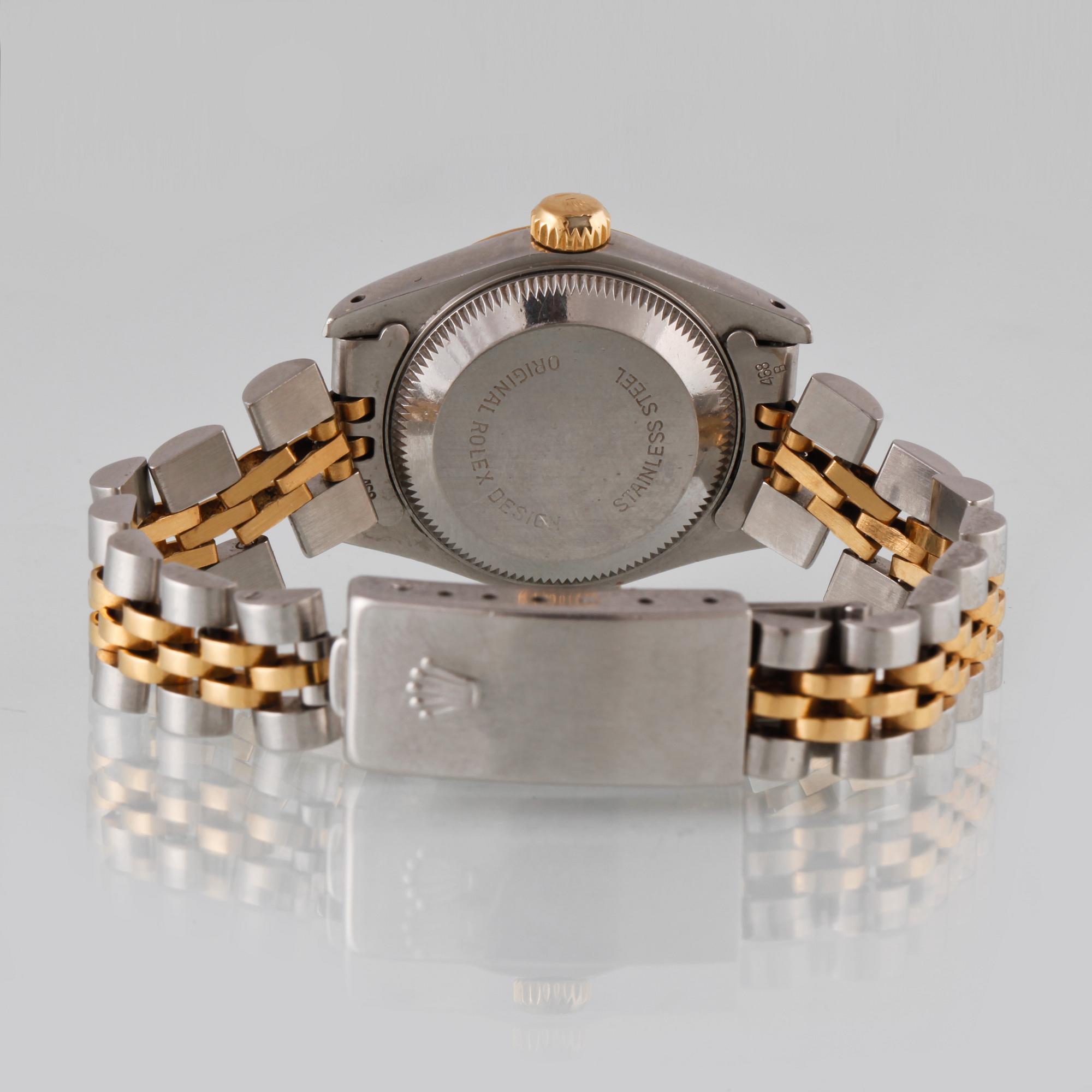 ARMBANDSUR, dam, Rolex, Oyster Perpetual Datejust, Chronometer, 1980-tal.