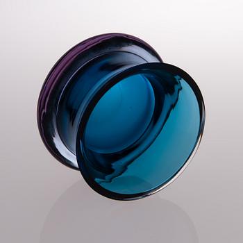 A glass bowl designed in 1966, signed Tapio Wirkkala -3321.