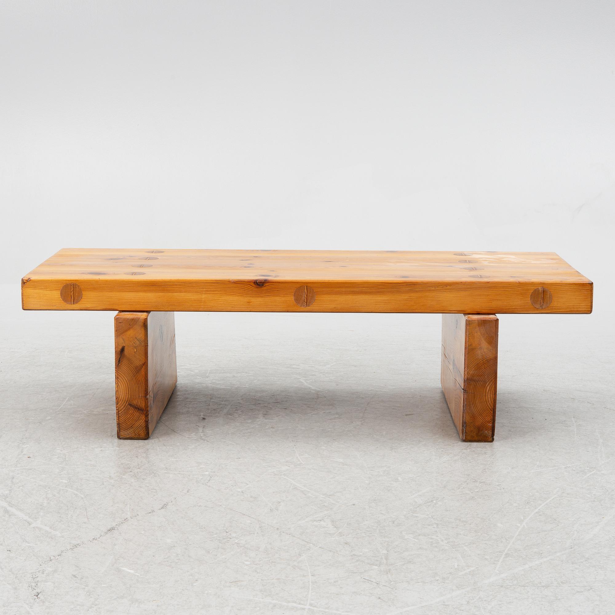 Roland Wilhelmsson, a bench, Ågesta, 1969.