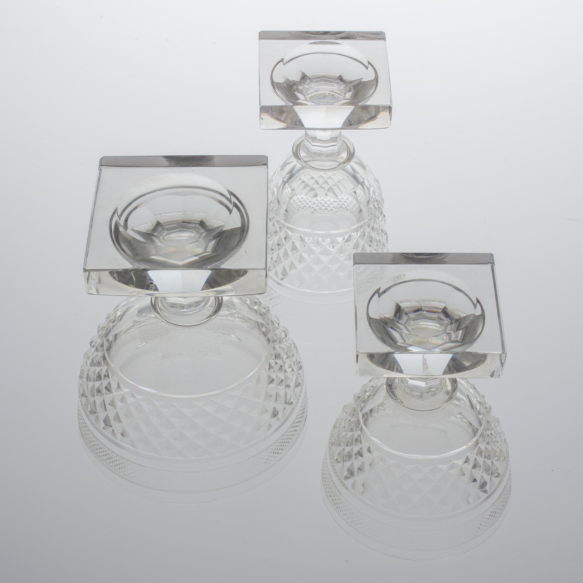 GLASSERVIS, 24 delar, "Kent", Elis Bergh, Kosta.