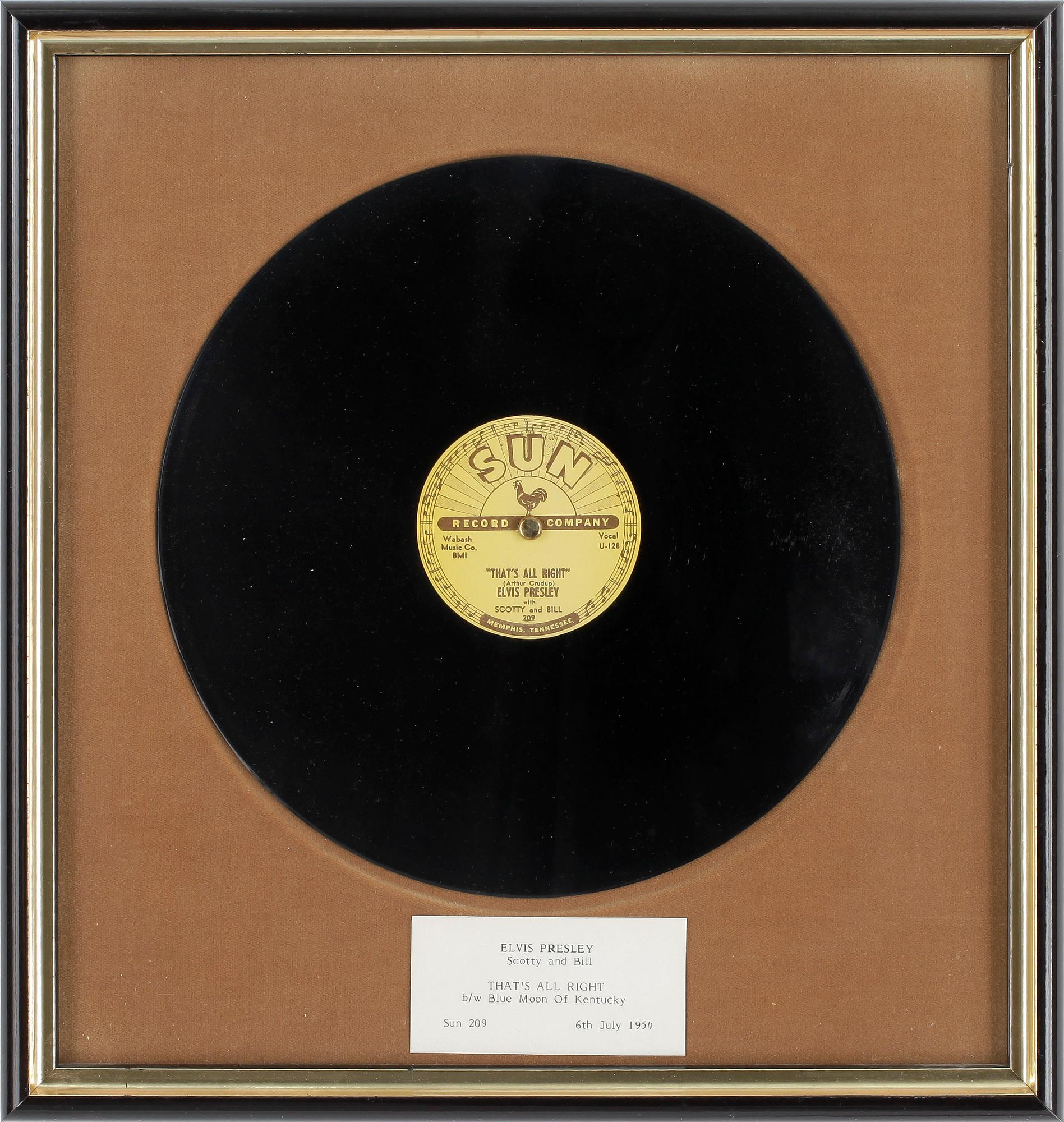 STENKAKA, 4 st, Elvis Presley, 78 rpm, troligen tidigt 1980-tal.