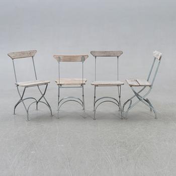 Byarum, "Bryggeristol, 4 st, Honduras Mahogny.