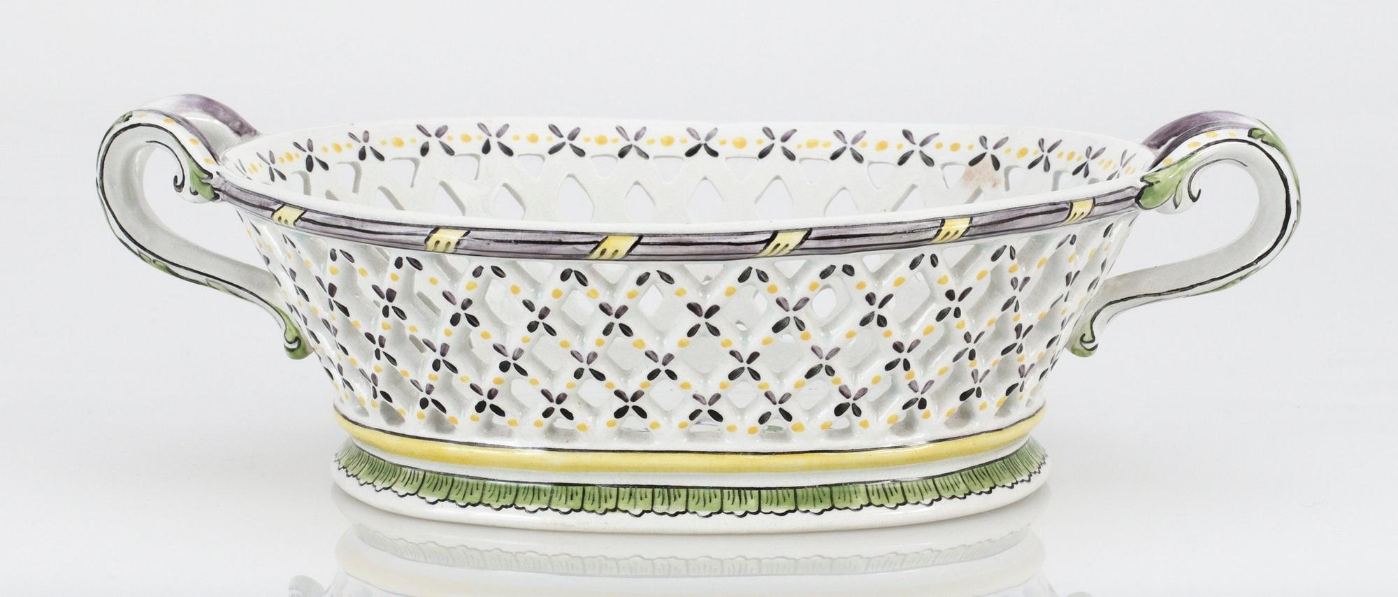 GALLERSKÅL, flintgods. Rörstrand.