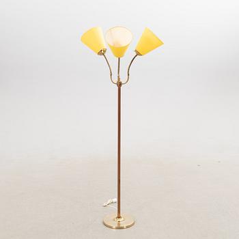 Floor lamp, mid-20th century.