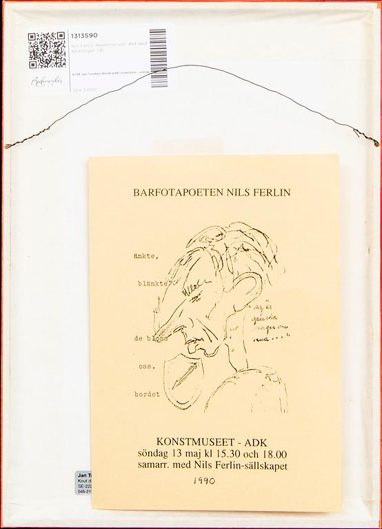 Nils Ferlin, a poem with drawings by Svän Grandin.