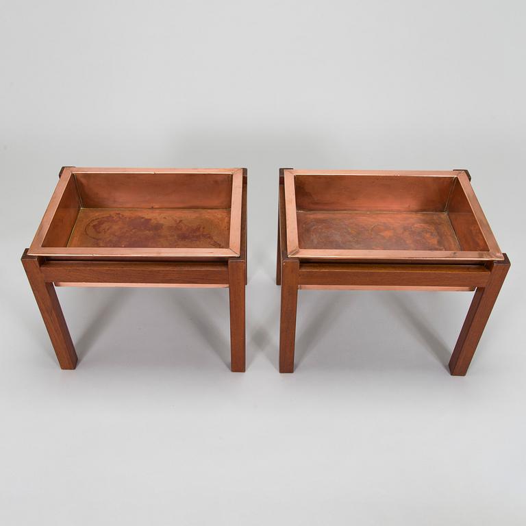 Blomlådor, ett par 1950/1960-tal.