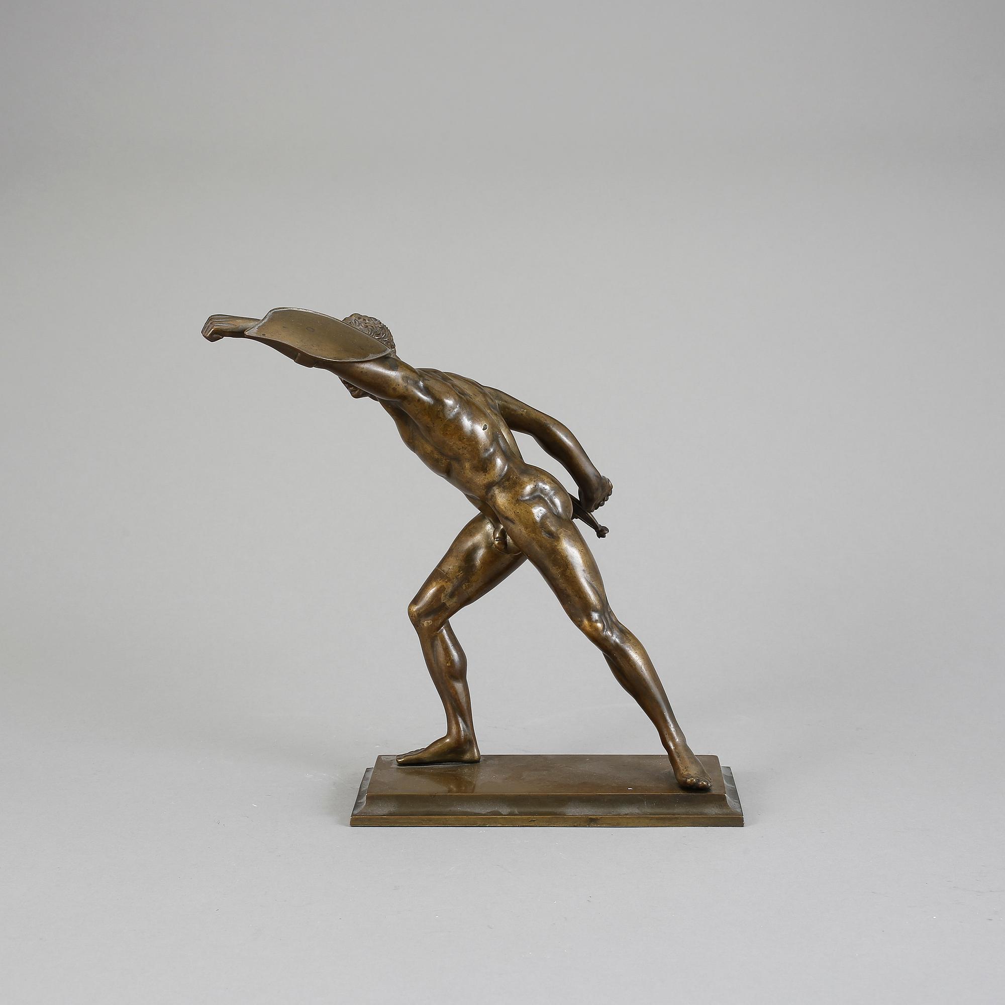 OKÄND KONSTNÄR, skulptur, brons.