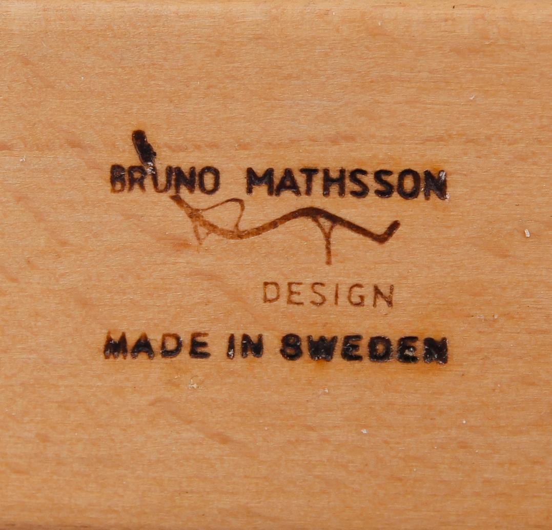 FÅTÖLJ, "Pernilla", Bruno Mathsson, Värnamo, 1969.