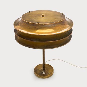 Kai Finnmark (Kai Ruokonen), a 1970s table lamp 'Palace' modell P-0161-3,  for Lynx Ltd.