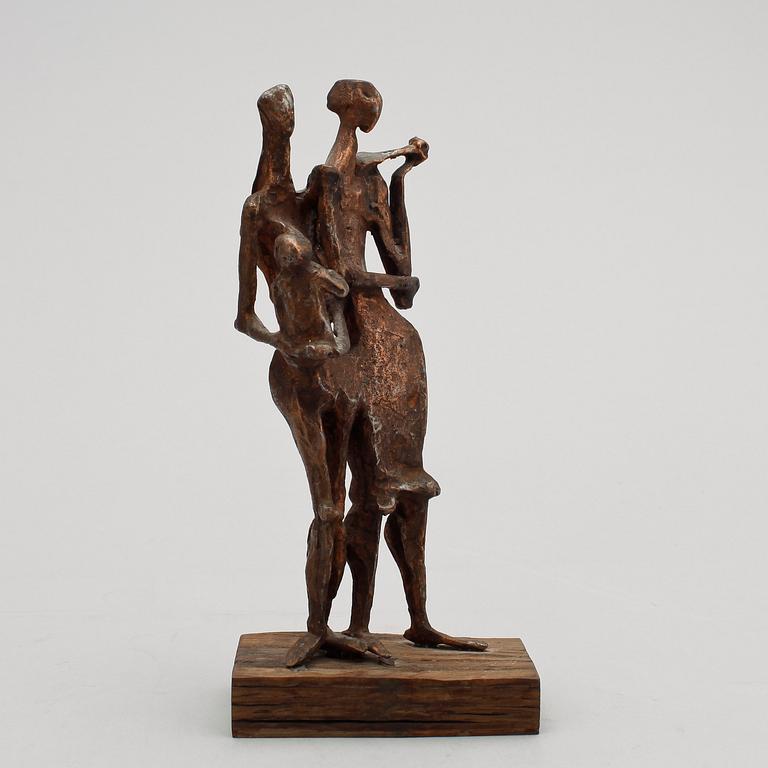 PUCK STOCKLASSA. Tillskriven. Skulptur, brons, ej signerad.