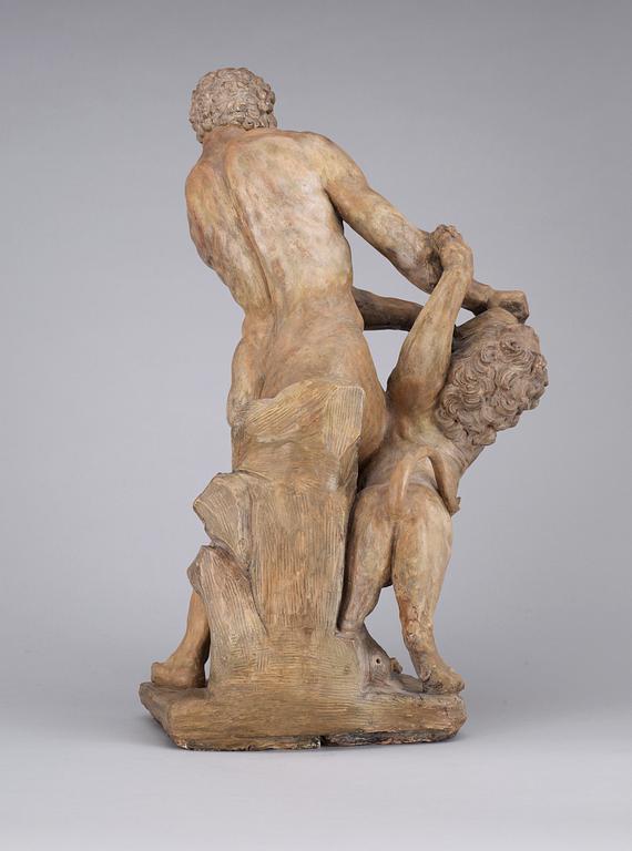 Hercules with the Nemean lion.