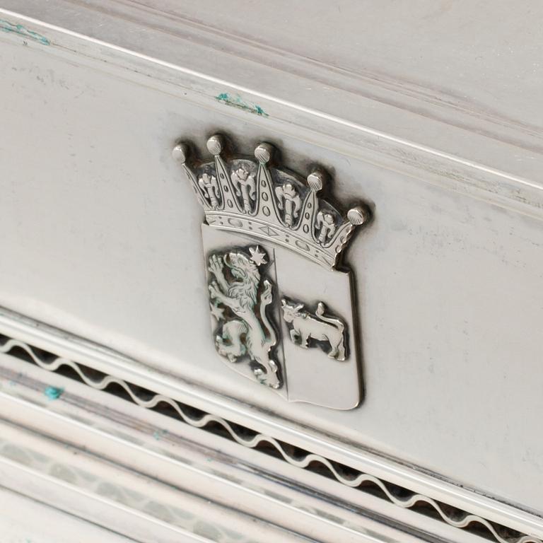 SKRIN, silver, K Anderson, Stockholm, 1935.