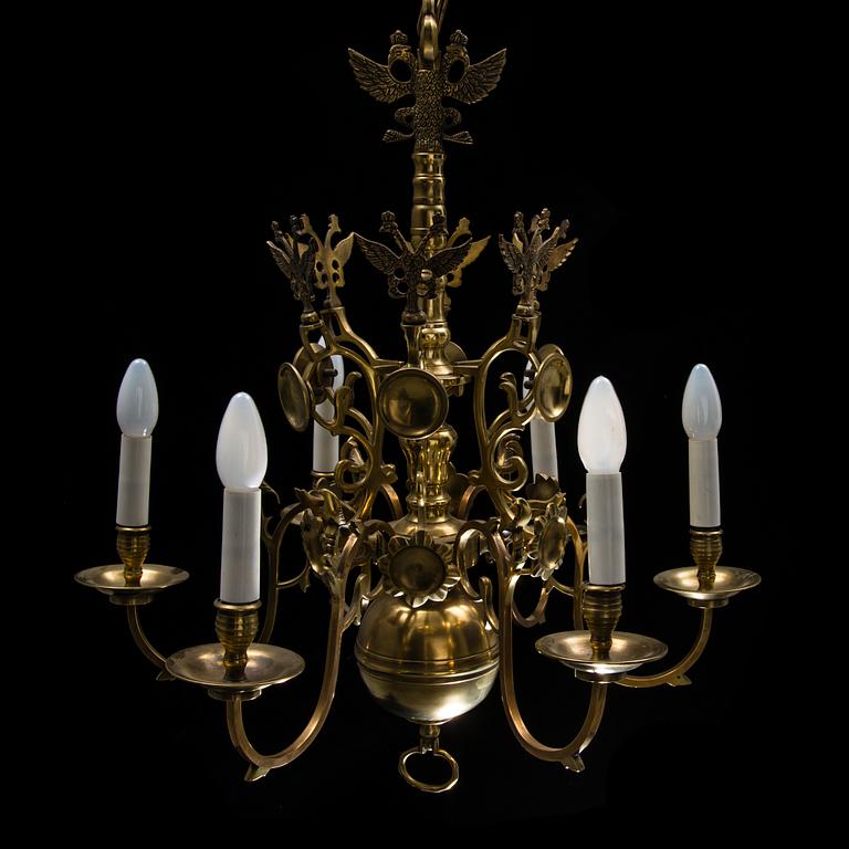 TAKKRONA, barockstil, 1900-tal. Höjd 70 cm.