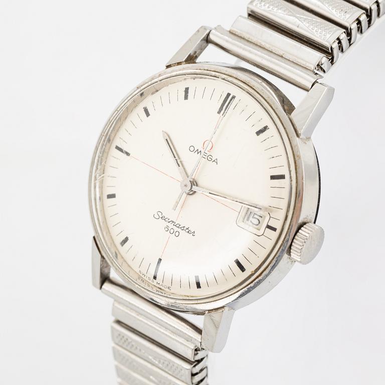 Omega, Seamaster 600, "Technical Dial", wristwatch, 34,5 mm.