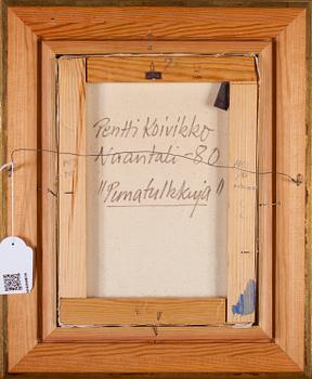 PENTTI KOIVIKKO, olja på duk, signerad samt daterad a tergo Nådendal -80.